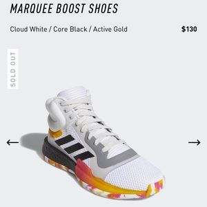 HOT! Adidas Marquee Boost Basketball shoes 9.5W